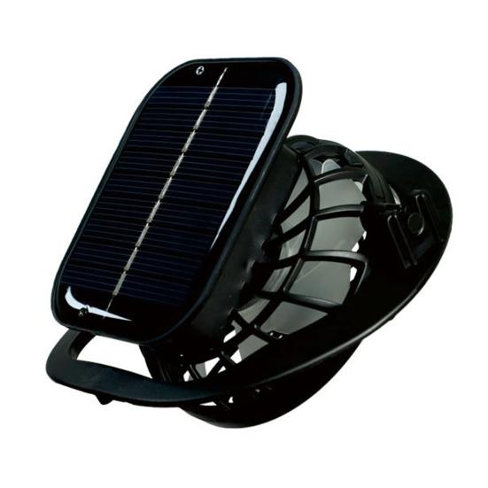 Outdoor Hat with Dual Power Supply Wide Brim Sun Hat with Built-in Solar Fan Fishing Hiking Gardening Hat