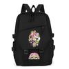 Large Capacity Schoolbag with Shoulder Strap; Student Three-piece Pencil Case Set