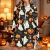 Women's Casual Long Sleeve Halloween Print Hoodie Pullover Top