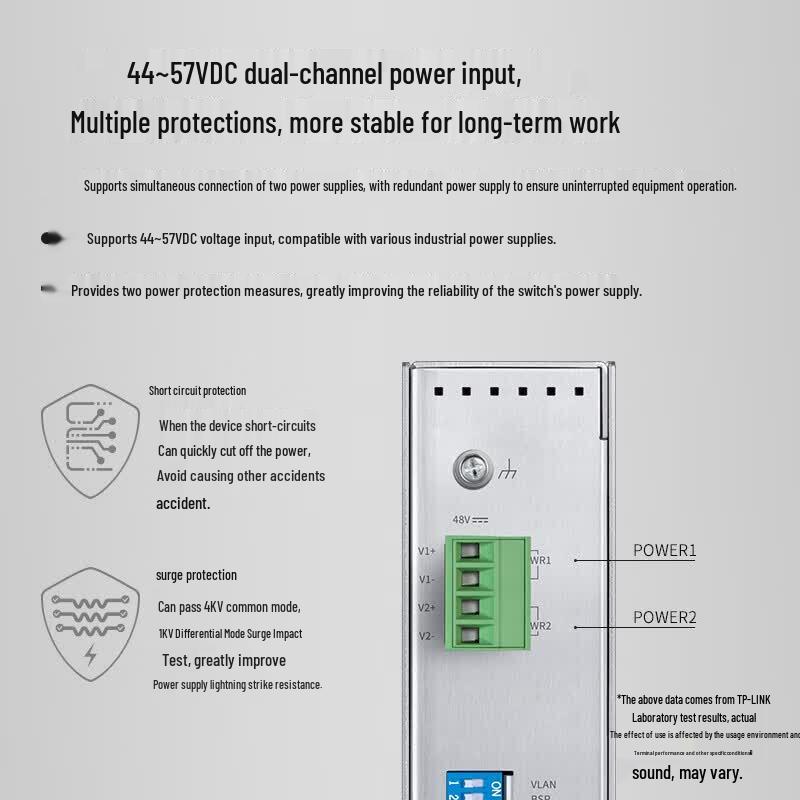 Tp-Link TL-SF1005P 5-Port 100Mbps Industrial PoE Switch
