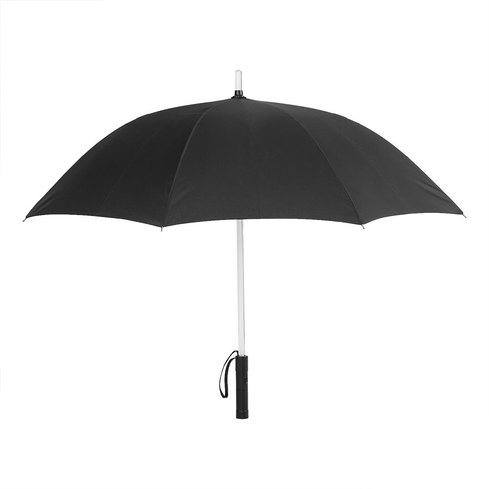 Battery Powered 7 Color Changing LED Umbrella Flashlight for Safely Night Walking