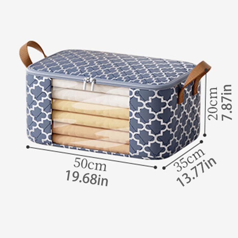 

Складная сумка для хранения дома, прозрачное окно, сумка для переезда, сумка для хранения одеял и одежды, пылезащитный мешок, сумка для хранения в шкафу общежития