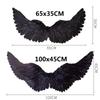 Angel Feather Wings Holiday Party Decoration Props Scene Layout New Year Party Christmas Decor Girls Catwalk Performance Show