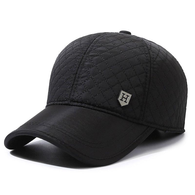NORTHWOOD 2 Styles Winter Baseball Caps for Men Warm Ear Protection Baseball Hats Winter Plus Velvet Thick Trucker Hats