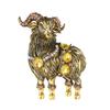 Zodiac Goat Crystal Pin Creative Accessory Fashion Clothing Pin Decoration Brooch Clothing Apparel Accessories
