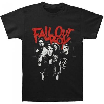 Fall Out Boy Unisex Volwassen Punk Kras T-shirt