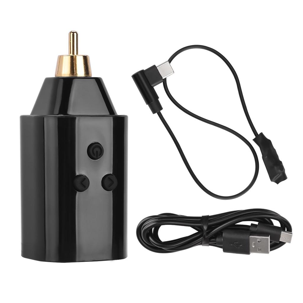Cordless Tattoo Power Supply LCD Dual Mode Switch USB Charging Tattoo Machine Power Supply RCA
