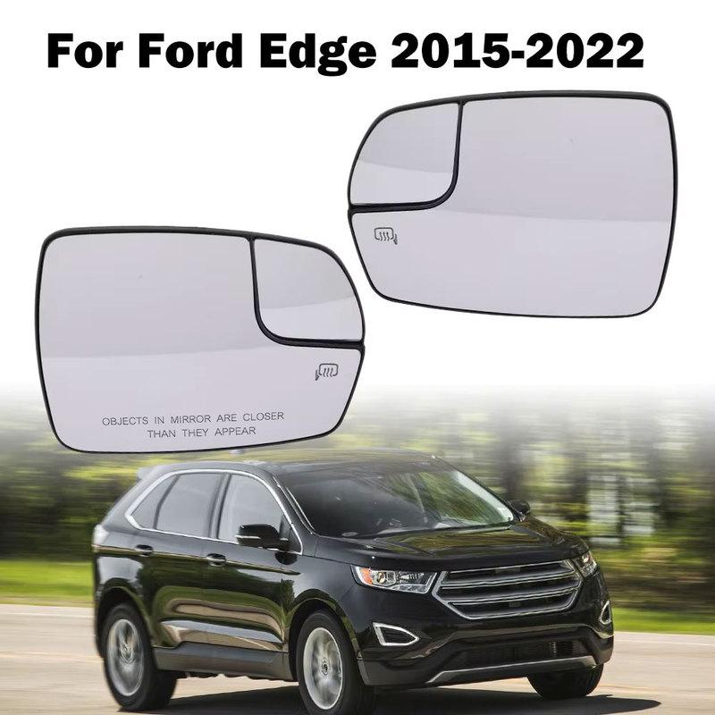 Heated Rearview side Mirror Glass for Ford Edge 2015 2016 2017 2018-22 Version Auto door wing Replacement lens accessories