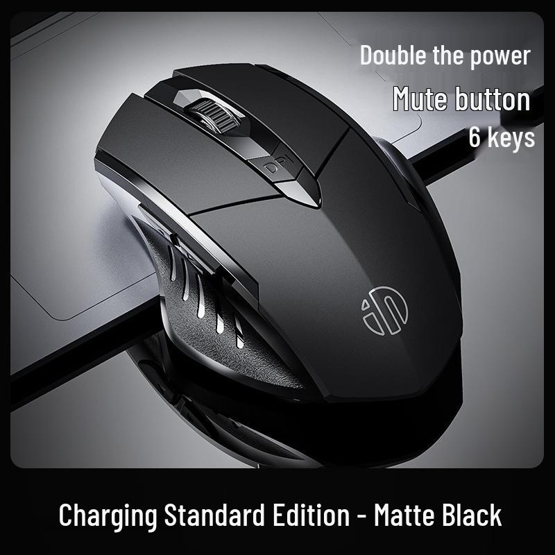 

Inphic F1S Three-Mode Rechargeable Silent Wireless Bluetooth Mouse for Office & Gaming