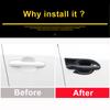 For Toyota RAV4 XA50    2022 Car External Outer Door Handle Bowl Catch Cover Protection Trims Stickers Accessories