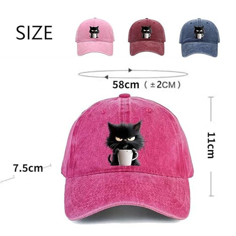 Feral but Fashionable - Cat Hat Edition, Grumpy Cat Coffee Cap
