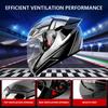 Motorcycle Full Face Helmet Men's 3C Certification Cross Section Helmet Safety Modular Flip Up Helm Unisex Helmet With Visor