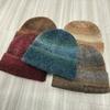 Retro Knitted Hat Autumn and Winter Maillard Warm Wool Hat Women's Trend Versatile Face Small Bag Head Cold Hat