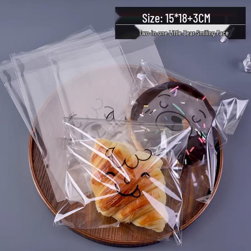 Miaojiayi Self-Adhesive Baking Bread Bags