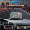 HUD Wireless Automatic Two-in-One Phone Holder & Charger for Car