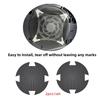 Console Cooling Fan Dust Cover Protector for Slim Game Console Dust Net Filter Ventilation Fan Net Anti Dust Cover