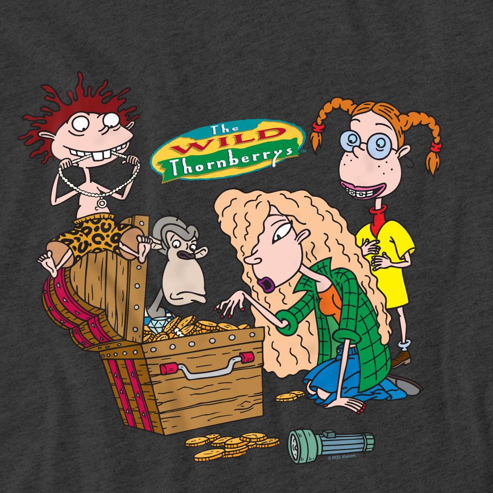 The Wild Thornberrys Unisex Adult Treasure Hunt T-Shirt