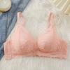 Sweet underwear women's small breasts special gathering without steel rim thin lace sexy girl anti-sagging upper support bra cover