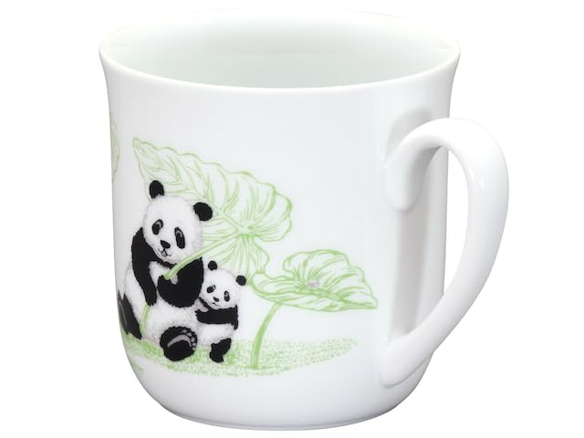 Okura Artwork - Wrapped In Washi Paper - Panda Family Acting Story Mug (Hello After the Rain)