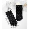 Women Long Velets Gloves Sunblock Full Finger Bridal Gloves Opera Evening Wedding Party Prom Cosplay Mitten