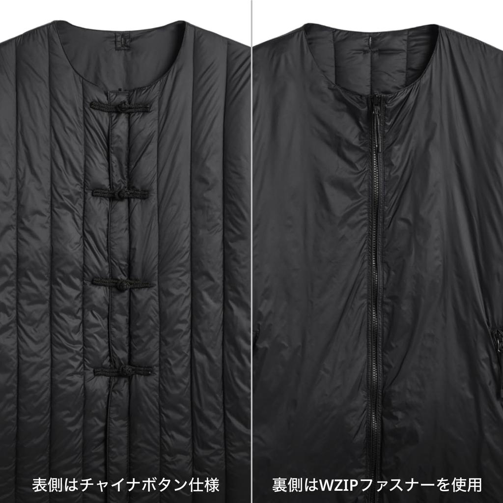 Taion JK01JS Crazy x Black Down Jacket