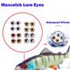 336Pcs Fly Tying Materials DIY Fishing Lures Realistic Fishing Baits Eye With 4D Eye For Freshwater & Saltwater Fishing