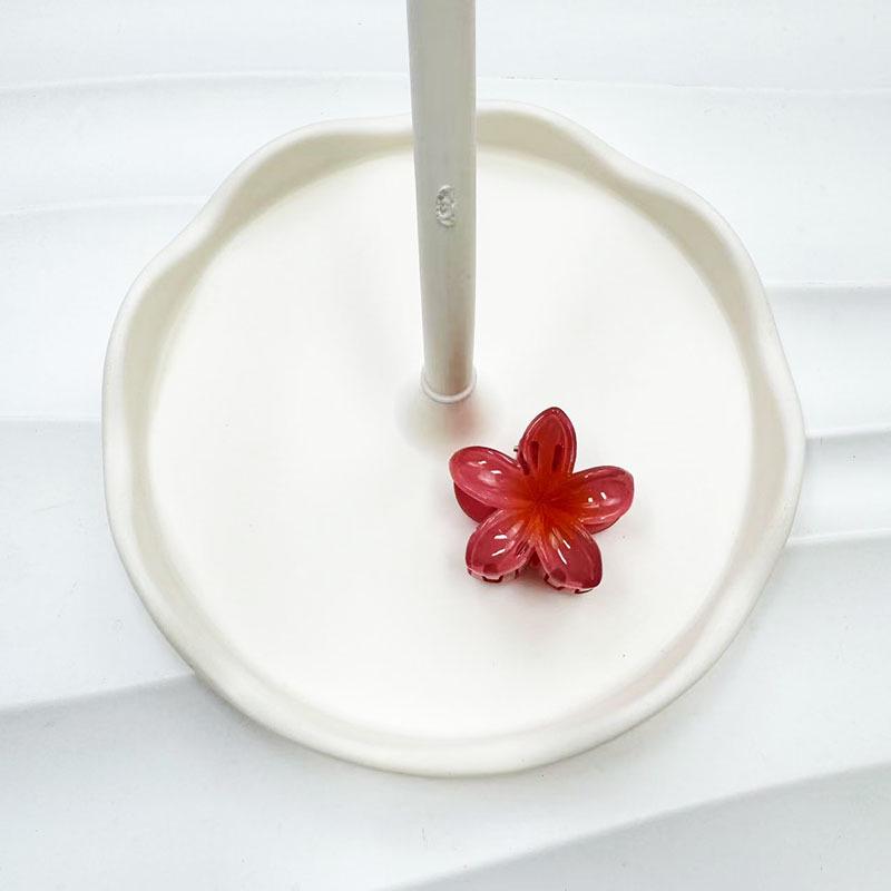 Europäische & Amerikanische Frangipani 4cm Strandurlaub Mode Haarspange