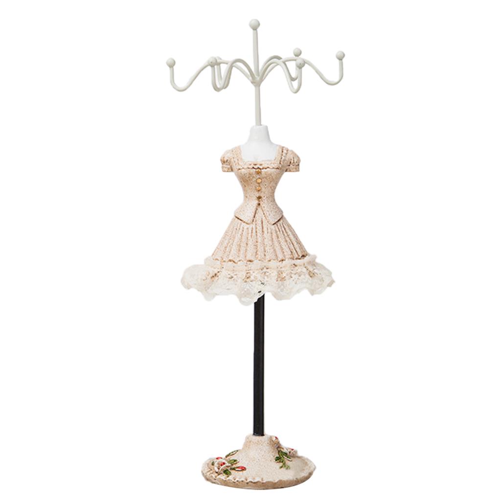 Colar de metal jóias girando brinco pulseira expositor titular rack a