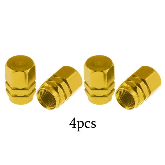 

4-16Pcs Silver Car Tire Valve Stems Cap Knurling Style Tire Valve Cap Aluminum Tire Wheel Stem Air Valve Cap