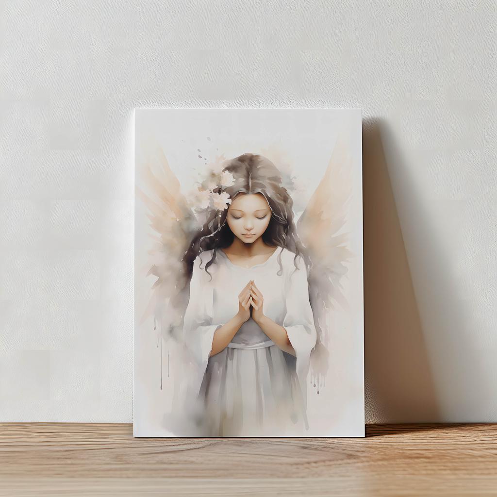 Heavenly Elegance Poster Heavenly Elegance Poster, 40X50 Cm, Black Aluminum Frame, 230 Gsm Matte Paper