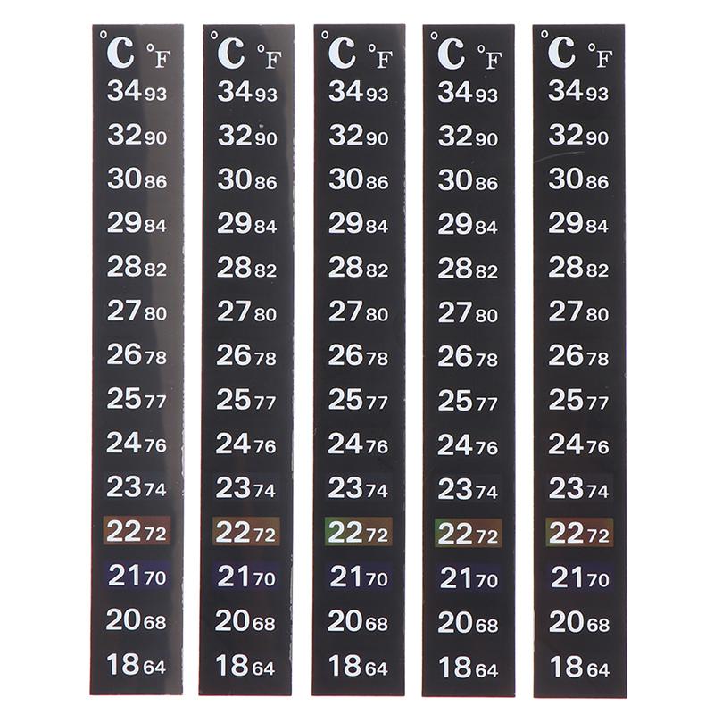 5 bucăți autocolant termometre instrumente digitale de măsurare a temperaturii