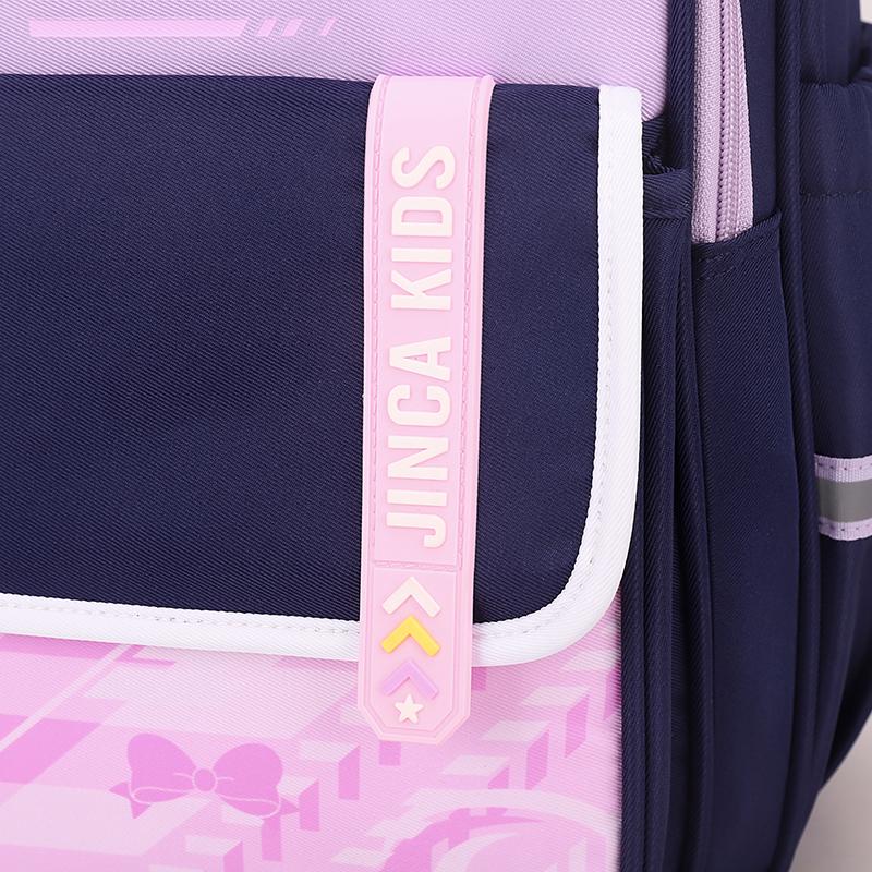 Schoolbag For Primary School Students Grade 1-6 Large Capacity Lightweight Backpack For Reducing Burden Backpack For Boys And Girls Children