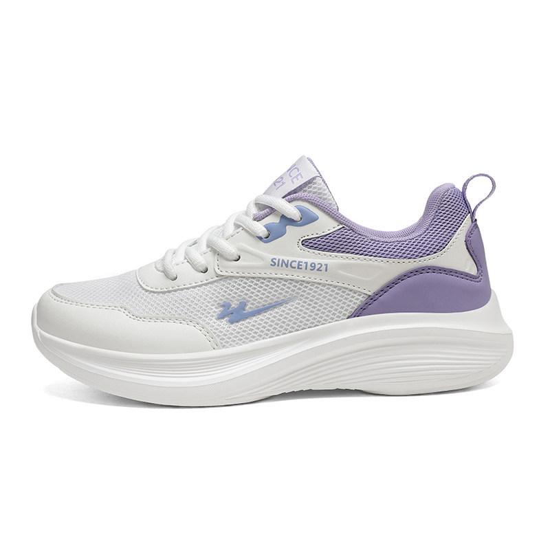 Autumn double star shoes sports shoes mesh breathable soft sole lightweight non-slip running shoes casual fitness travel shoes
