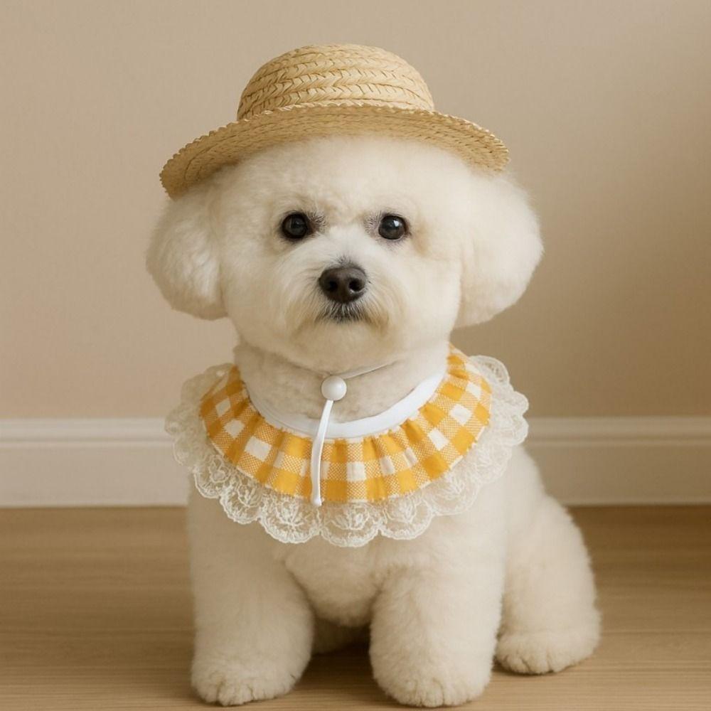 Funny Porch Goose Costume Handcrafted Poultry Costume Goose Hat Scarf  Duck Grooming Accessories