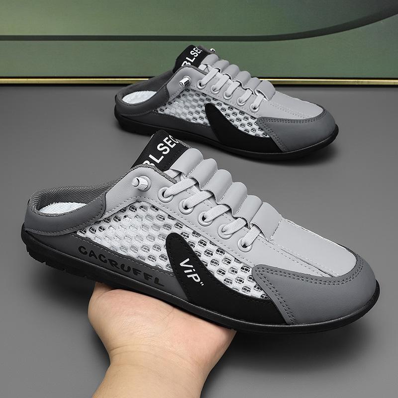 

Fashion CYYTL Men Slippers Casual Summer Outdoor Shoes Breathable Sneakers Walking Hiking Luxury Designer Fashion Loafers Comfort Slides 48