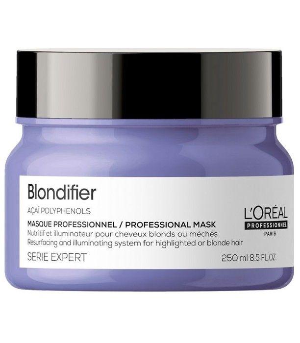Masque capillaire - L'OREAL - Blondifier - 250 ml - Cheveux blonds ou méchés - Brillance multidimensionnelle
