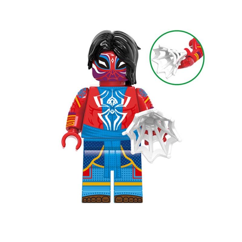 Xinhong G0124 Superhero Series Space Spider Small Particle Children's Building Blocks Toy Bag