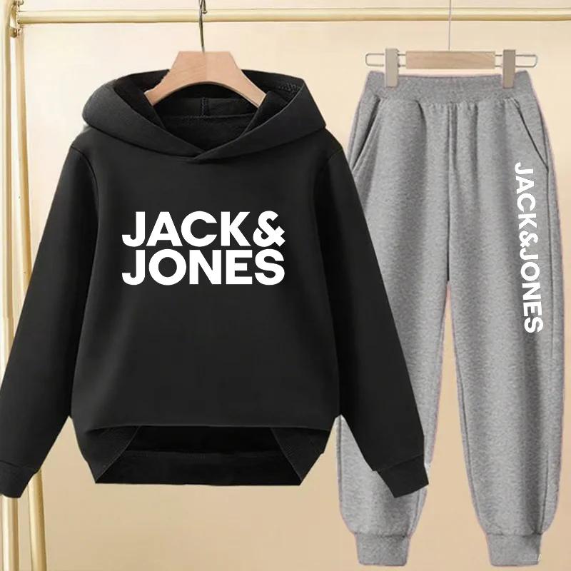 Boys Hoodies Sweatshirt +Pants New Jack print clothes Sets Fashion Girls Hoodies Game Spring Autumn sweatshirt Clothes
