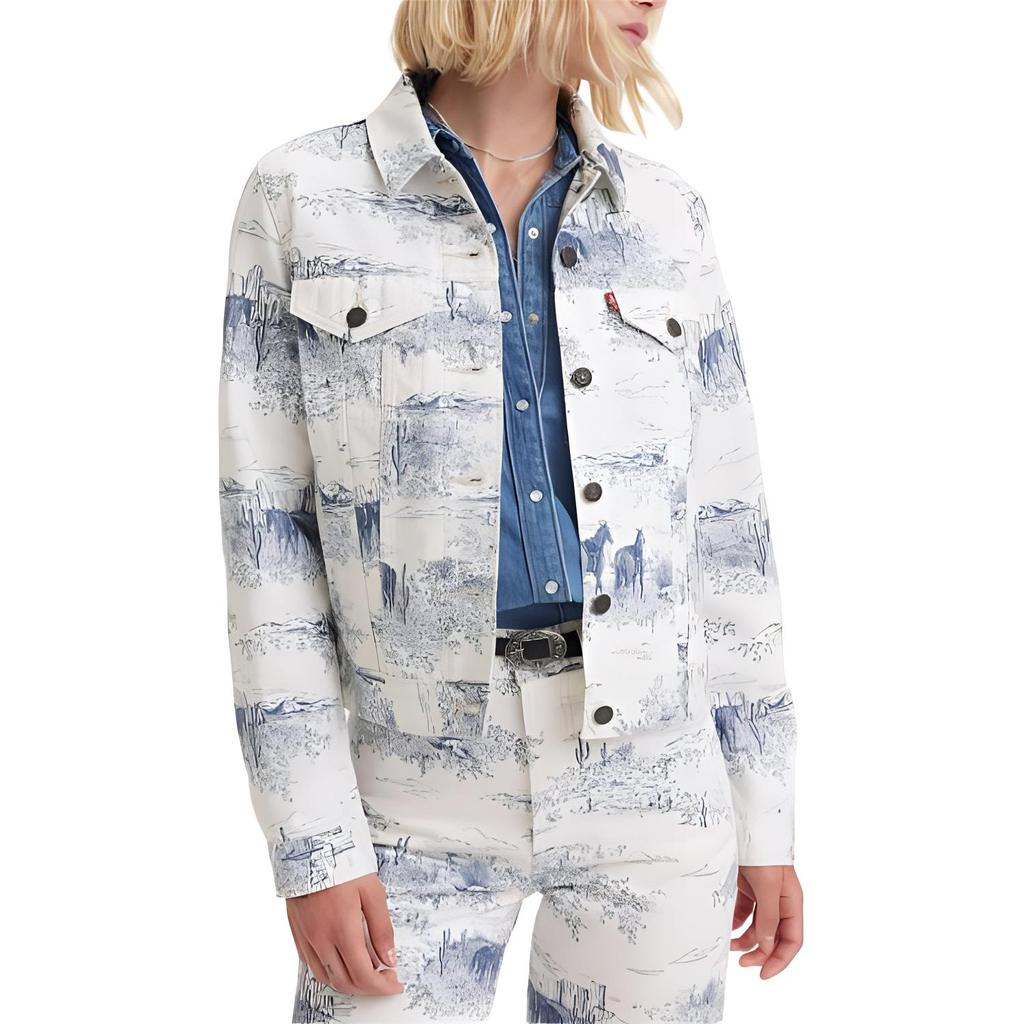 Levis Casual Comfortable Versatile Simple Jacket Women Jackets 29945-0161