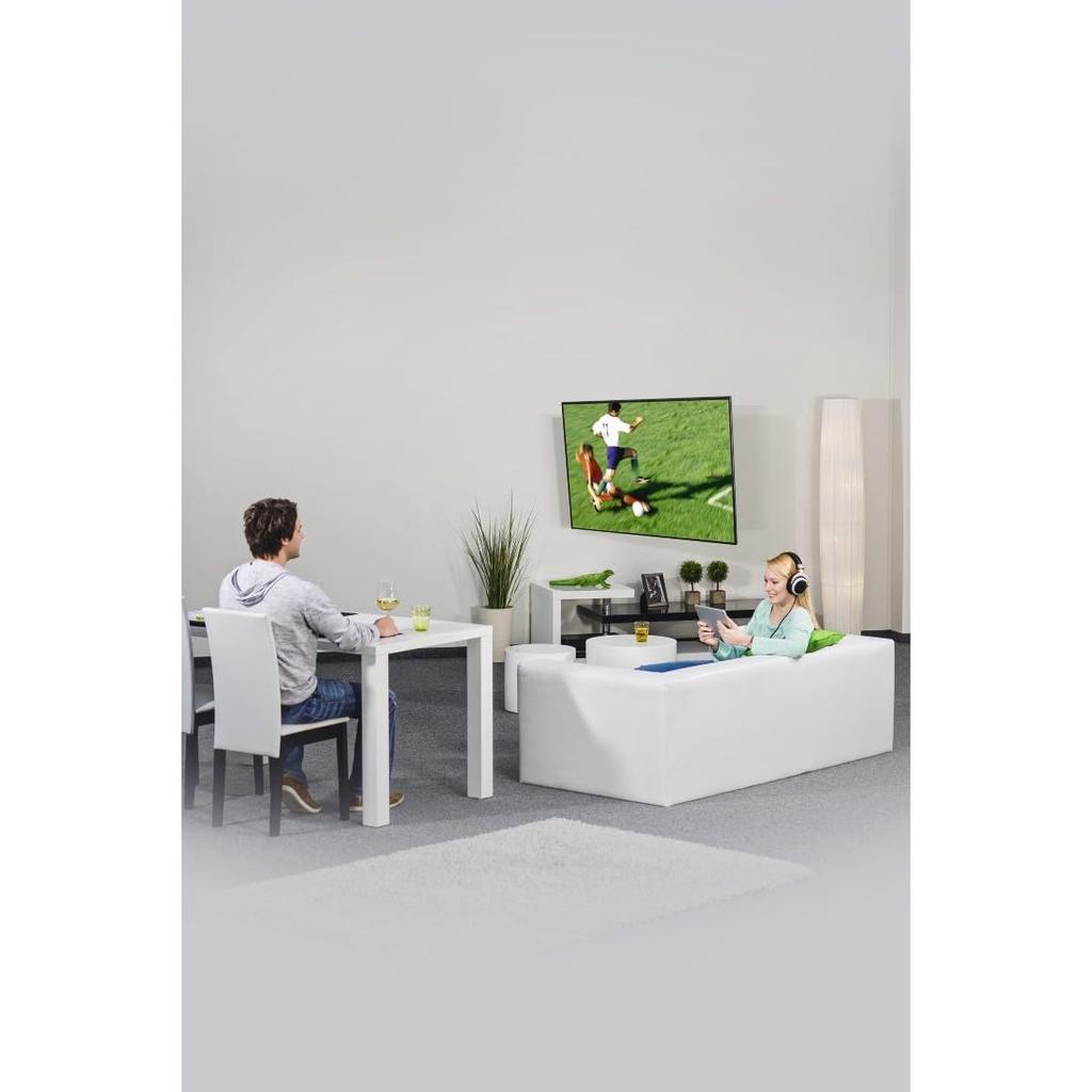 TV wall mount, swivel, telescoping, 122cm (48 inches), max 20kg.