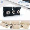 3-in-1 Woodworking Drilling Locator, Dowel Hole Puncher for Embedded Parts Positioning