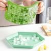 1pc/2pcs - Large Capacity 160 Grids Silicone Fruit Ice Cube Maker - DIY Small Square Ice Cube Mold - Kitchen Essential for Home
