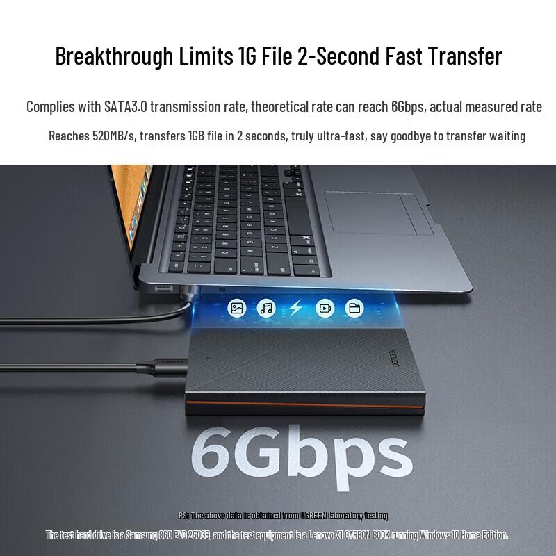 UGREEN USB 3.0 2.5-inch SATA SSD/HDD Enclosure