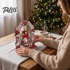Wooden Picture Holder Christmas Photo Frame, Commemorative Stable Base Frame for Desktop Display and Festive Home Decoration