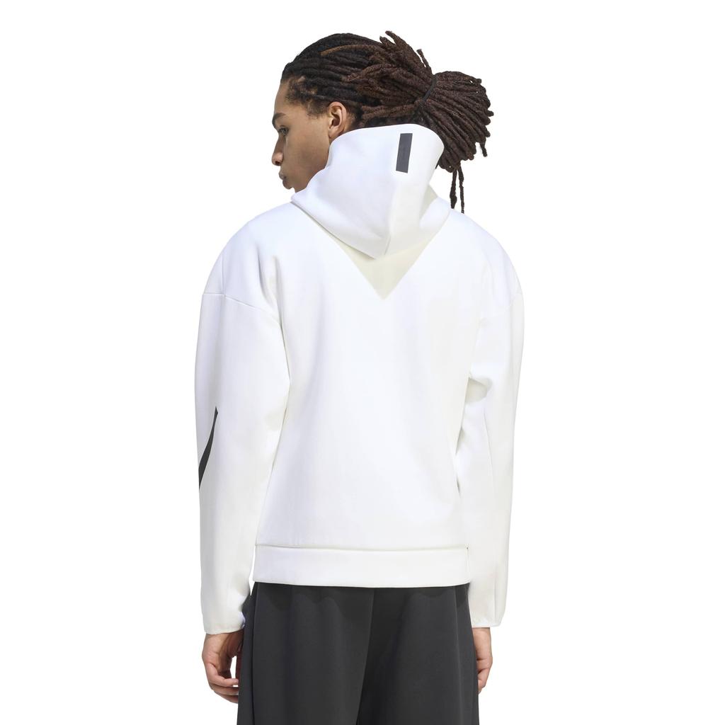 Hoodie ZNE FZ N2741 White 2L [Adidas] Men's (KF6439)