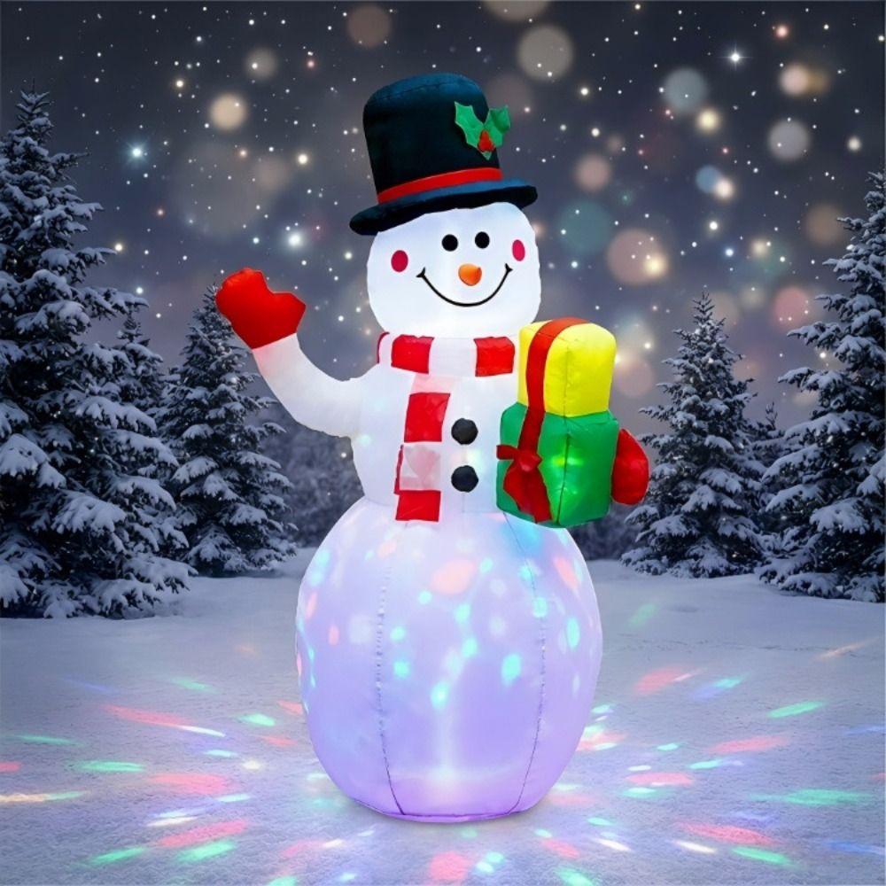 LED Lighted Blow Up Yard Decor Waterproof Christmas Decorations Christmas Inflatables Outdoor Use