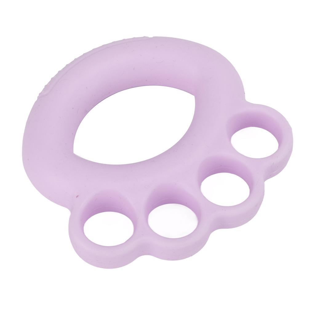 Finger Strength Trainer Hand Grip Exerciser Strengthener Silicone for Children AdultPurple