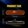2X Amber Front Park Bumper Side Marker Light Fit 1990-2005 Mazda MX-5 Miata EK
