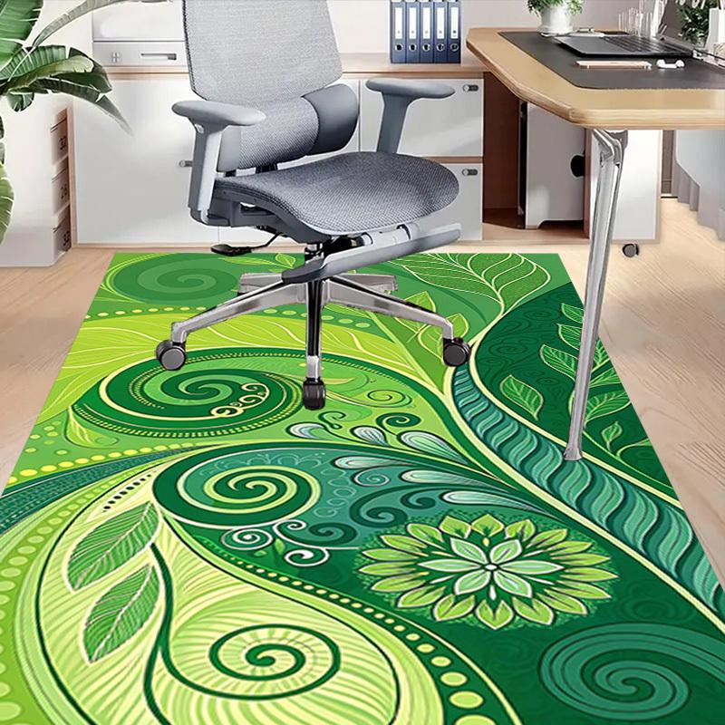 1PC leaf pattern Extra Large Non Slip Floor carpet, Office, family, bedroom, Studio Large Area Rug Indoor Rugs, Vibrant Colors