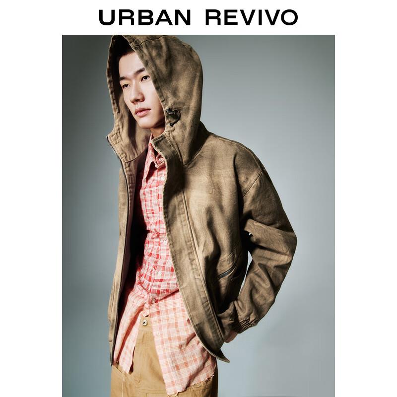 UR Men's Drawstring Hooded Barn Jacket